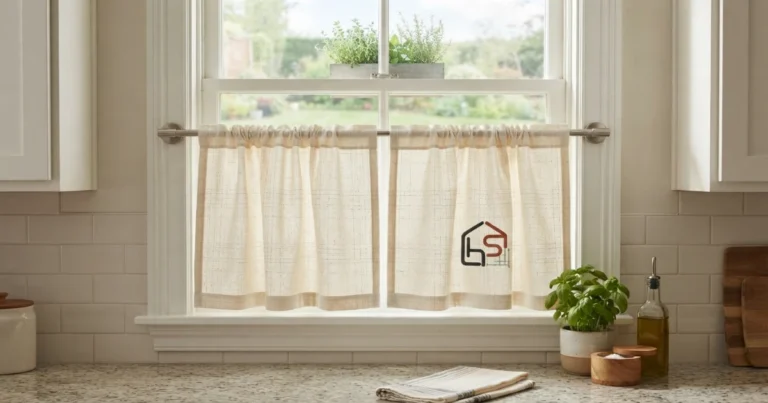 Cafe curtain tier length and rod height