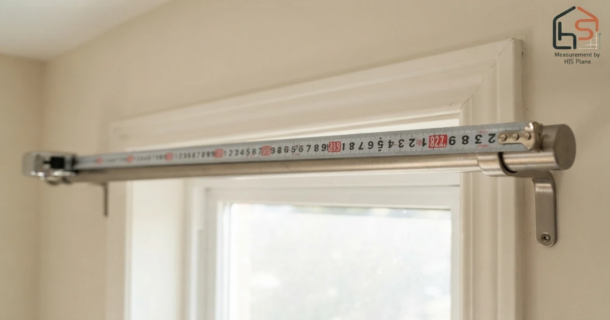 How wide should curtains be measurement from finished rod end to rod end