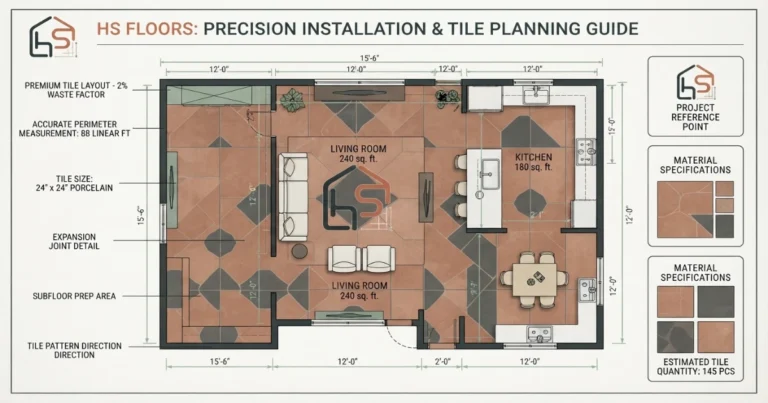 Tile cost calculator room measurement guide.