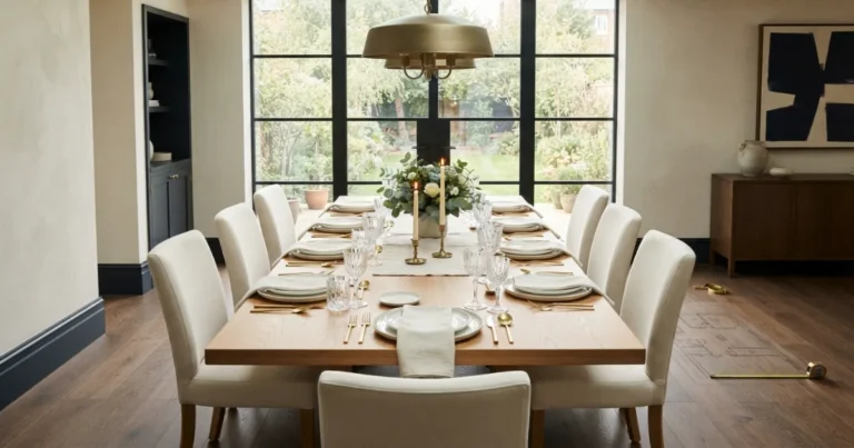 Dining Table for 10: Exact Sizes & Room Guide